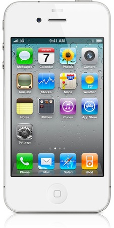 Смартфон APPLE iPhone 4 8GB White - Салават