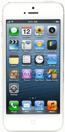 Смартфон Apple iPhone 5 32Gb White & Silver - Салават