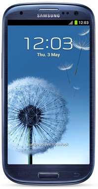 Смартфон Samsung Galaxy S3 GT-I9300 16Gb Pebble blue - Салават